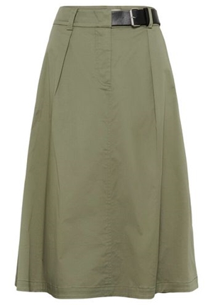 Kjolar - KBEgina skirt – Deep Lichen Green